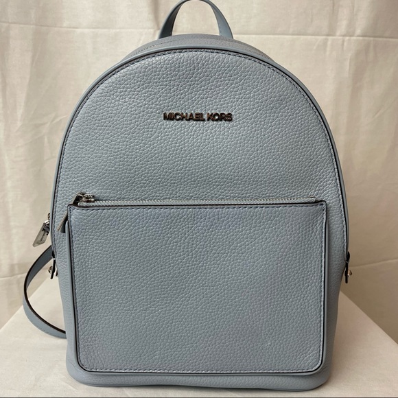 Brand New Michael Kors Adina Backpack Blue - Picture 2 of 7